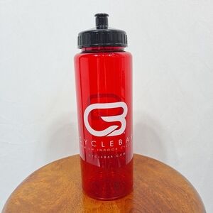 Cyclebar Red Water Bottle 28oz NWOT